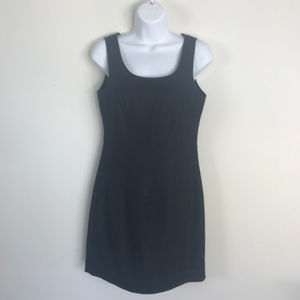 Elliot Lauren Black Lined Linen Dress